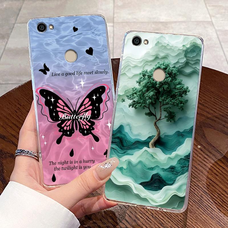 Casing For Xiaomi Redmi Note 5A Prime Capa Coque Clear Silicone Jelly Soft TPU Back Cover Cute Rabbit Cat Dinasaur Phone Case
