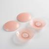 Women's silicone nipple covers (6 pairs), reusable invisible adhesive for silicone nipple covers, 6 pairs of non nipple cream with travel case (6 pair