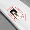 NAIERDI White Ceramic European Cabinet Handles Aluminum Alloy Door Kitchen Knobs Cabinet Pulls Drawer Knobs Wardrobe handle