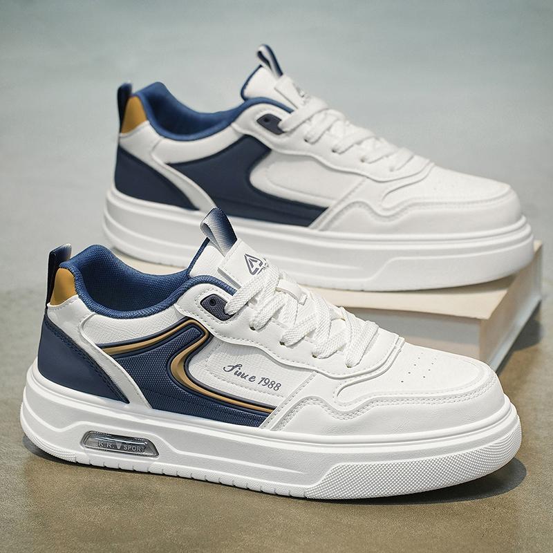 Men 's Casual Four Seasons Fashion Skateboarding Students Comfortable Sneakers Boys Trending Soft Sole Breathable Shoes