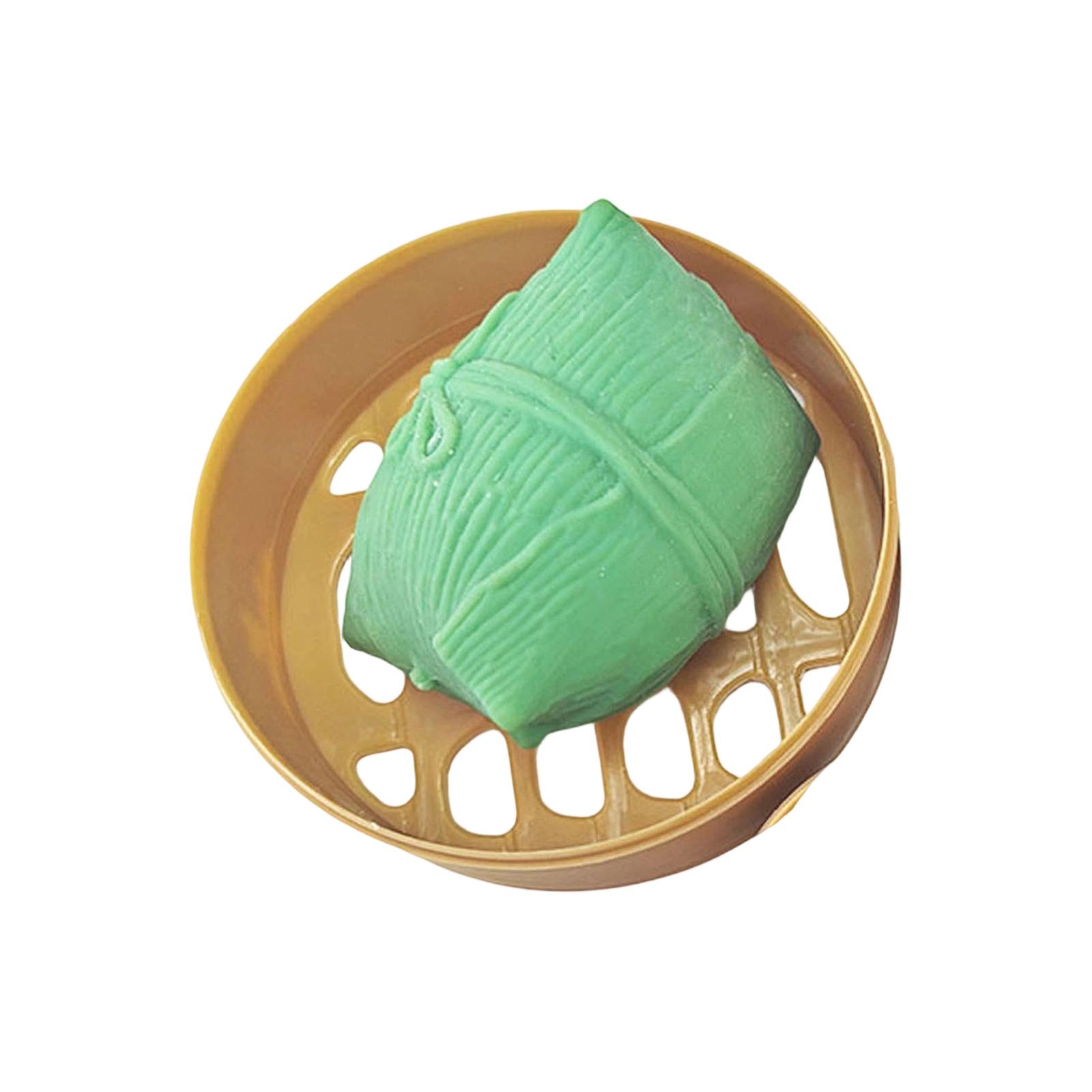 Stress-relieving Zongzi (sticky Rice Dumpling) Toy, Slow Stress-reducing Realistic Zongzi Toy. One Size