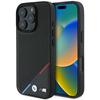 Hülle für iPhone 16 Pro BMW Hardcase MagSafe Perforiert Dreifarbig