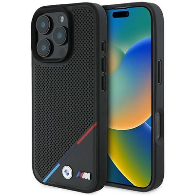Etui Do iPhone 16 Pro BMW Hardcase MagSafe Perforated Tricolor
