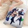 The R-Rookie L A Pillow Case 3D Print Polyester Fiber 40*40 cm Home Sofa Throw Pillow Cover Decoration Festival Gift