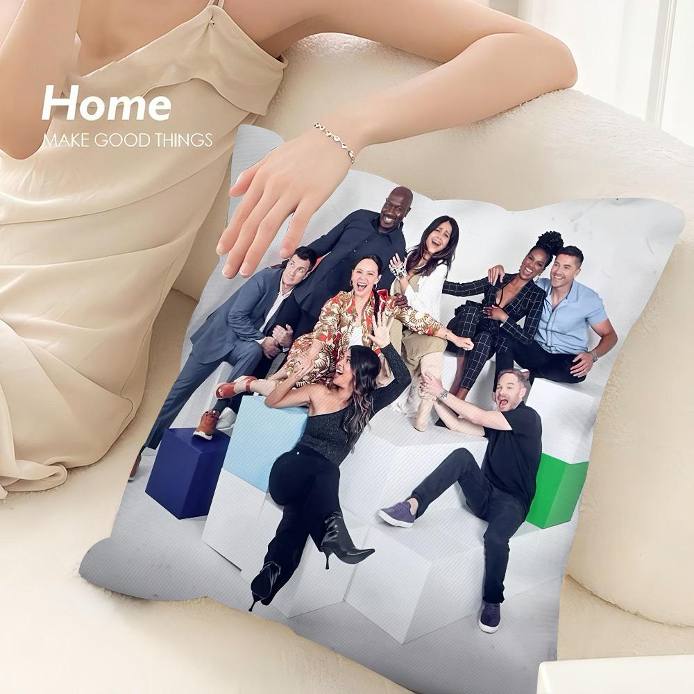 The R-Rookie L A Pillow Case 3D Print Polyester Fiber 40*40 cm Home Sofa Throw Pillow Cover Decoration Festival Gift
