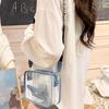 Purse PVC Jelly Bag Candy Color Shoulder Bag Simple Transparent Crossbody Bag  Outdoor