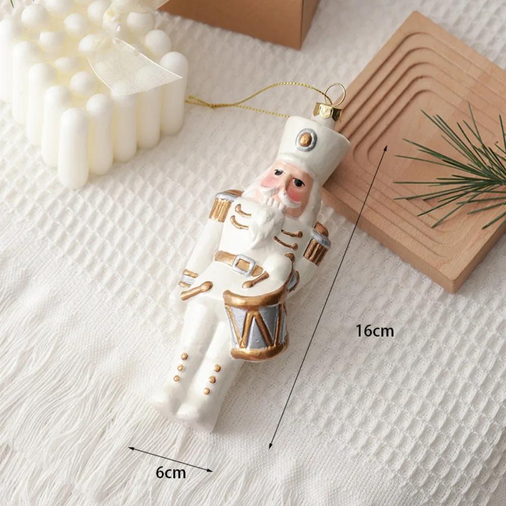 

High Quality Green Christmas Hanging Decoration DIY Plastic Drop Pendant House Car Reusable Xmas Tree Ornament For Christmas