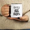 Inkdotpot Little Things Make Big Days Encouragment Motivational Positivity Vibes Quotes Birthday Gift For Employee Boss Coworkers  - 11Oz