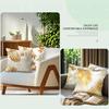 Golden Leaves Cushion Pillowcase Printed Polyester 40/45/50Cm Throw Pillowcover Decorative Sofa Cushion Pillowslip Home Decor