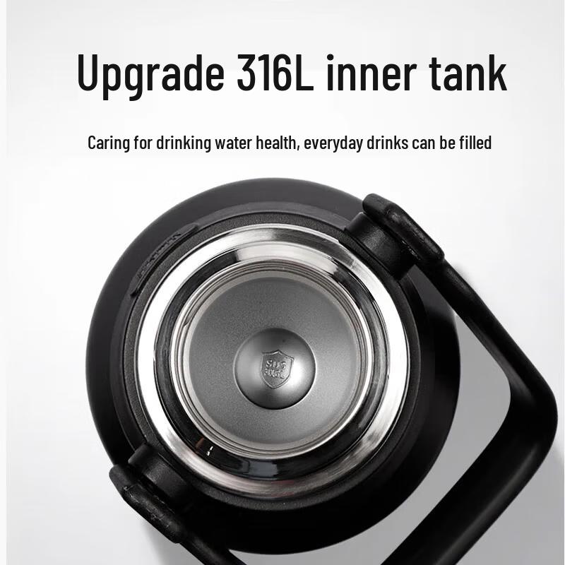 FUGUANG 316L Stainless Steel Dual-Drink Water Bottle