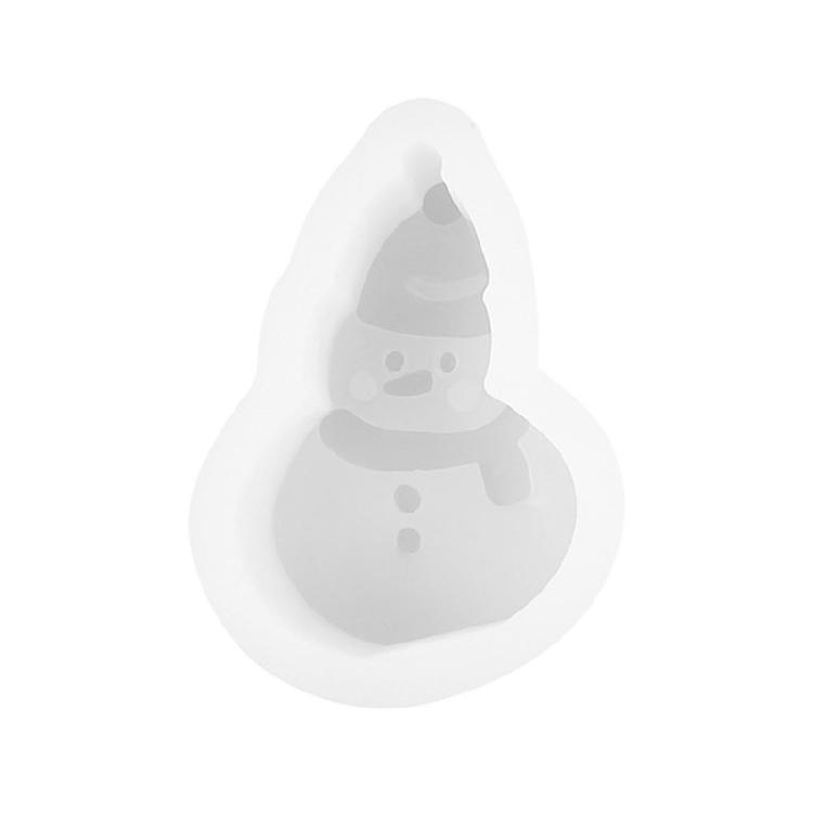 Christmas Silicone Mould 3D Snowman Cake Moulds Chocolate Baking Mold DIY 1