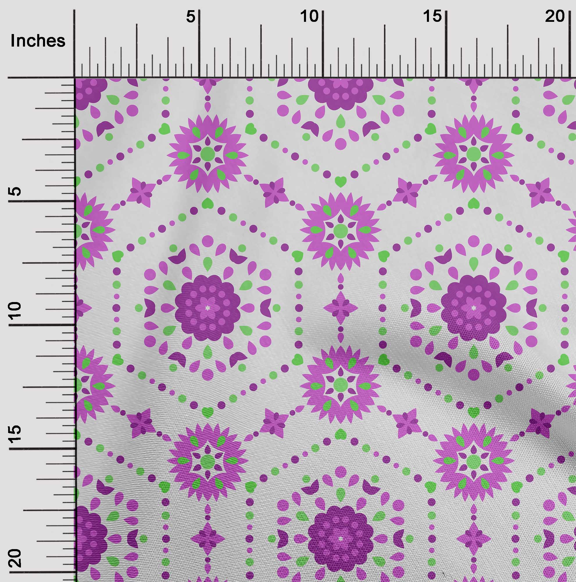 

OneOone Cotton Flex Brown Fabric Dot|Heather Hexagon Heather Hexagon Геометричний швейний матеріал Тканина з принтом у дворі 40 дюймів 42 Inch Wide - Viscose Chiffon фіолетовий