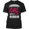 Book Lover Tshirt Never Underestimate The Power of a Girl with a Book Bookworm Gift T-Shirt for Men Women, Black, X-Large