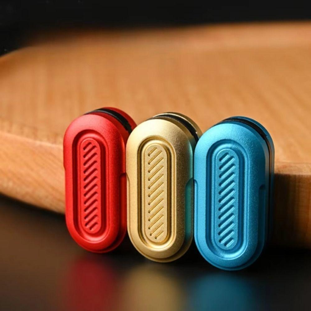 Smooth Surface Fidget Slider Three-layer Magnetic Slider Creative Metal Fidget Toys  Office Home