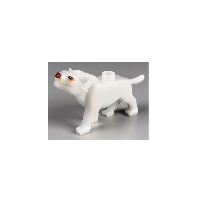 MOC Mittelalterliche Bausteine Figur Zubehör Zoo Afrikanischer Elefant Kamel Hirsch Wolf Krokodil Kriegspferd Mini Ziegel Spielzeug Geschenk R058