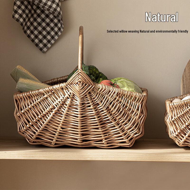 Naijiang Chinese Style Wicker Storage Basket