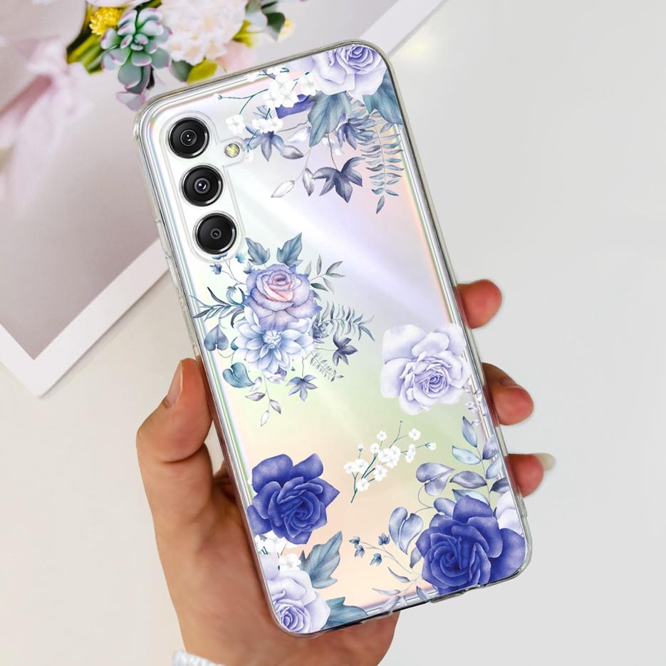 For Samsung Galaxy M34 5G Case SM-M346B New Fashion Painted Cover Clear Silicone Case For Samsung M34 M 14 Galaxy M14 Soft Shell
