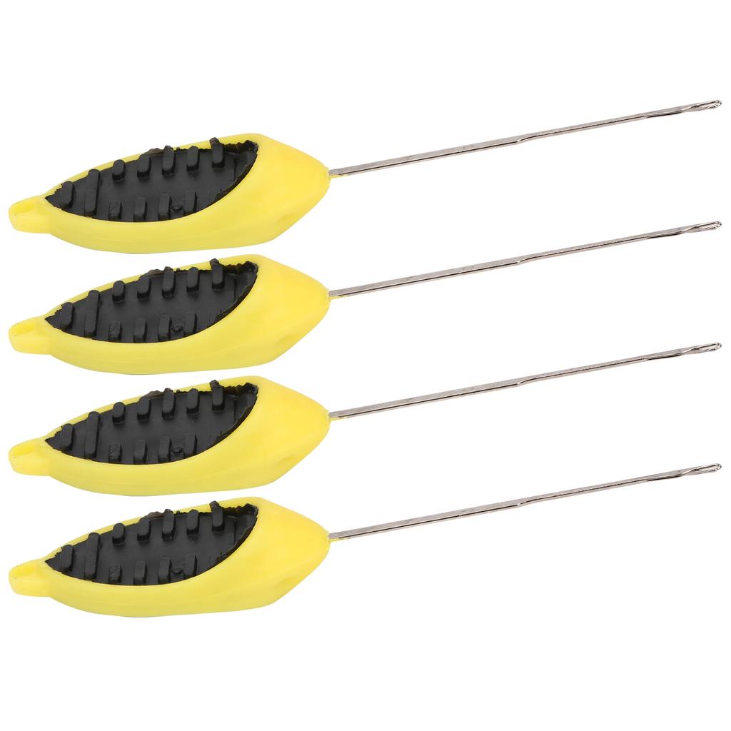 4 ks Navlékací háček na háčkování Jednohlavá navlékací jehla Přenosný rybářský nástroj pro rybáře