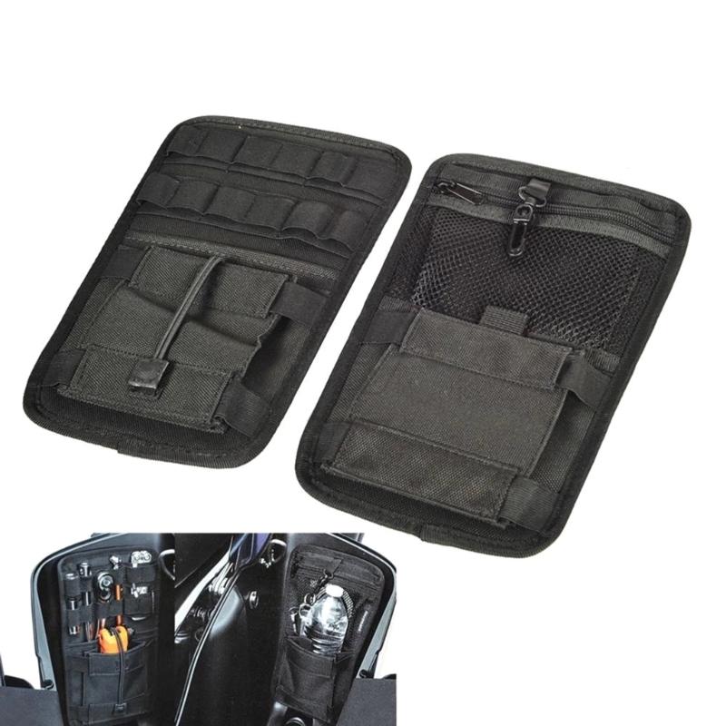 Motorrad Seitenkasten Aufbewahrungstasche Nylon Werkzeugtasche für Motorrad Seitenkästen Organisieren & Schützen Sie Ihre Werkzeuge