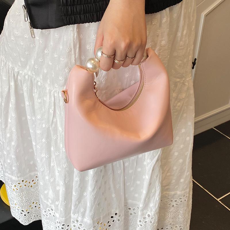 High-end Pearl Handbag 2025 New Summer Fashion Niche Chain Bag Women's Shoulder Crossbody Bag