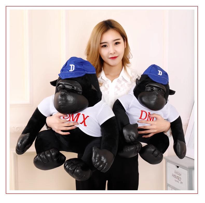 Jucărie de pluș mare Gorilă King Kong Neagră - Co-pilot Creativ Păpușă Maimuță Anime