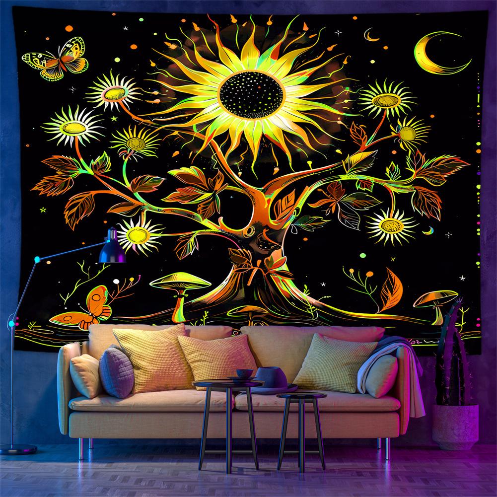

Originality Sunflower Tapestries ,Home Decorative Room Stuff Bedroom Tapiz, Room Decor ,Gothic Tapestry House Art Wall Tapestry 95X73CM