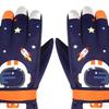 1 Pair Toddler Ski Kids Winter Gloves Waterproof Warm Adjustable