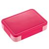 Portable Lunch Box For Kids With Divided Compartments And Sauce Box Plastic Portable Lunch Box Bento