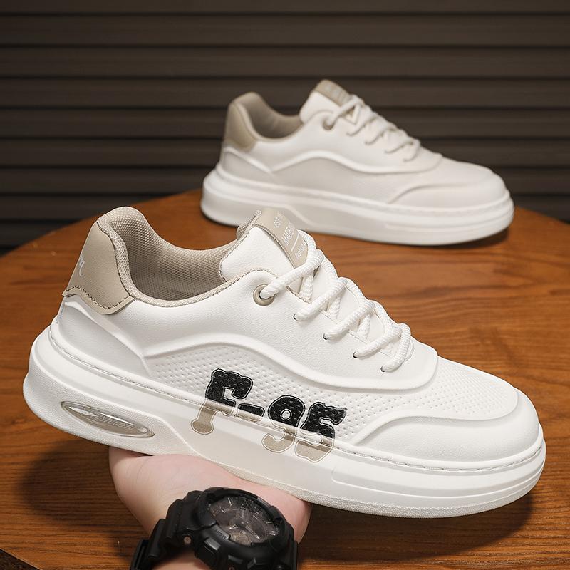 

Осенняя горячая распродажа Повседневная мужская обувь Модная удобная обувь Мужские кроссовки 2024 Дизайнерская искусственная кожа Мужские туфли на плоской подошве Мужская обувь 39 бежевый