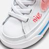 Nike Court Legacy Durable Non-Slip Low-Top Walking Shoes Baby Shoes White Red FB7781-100