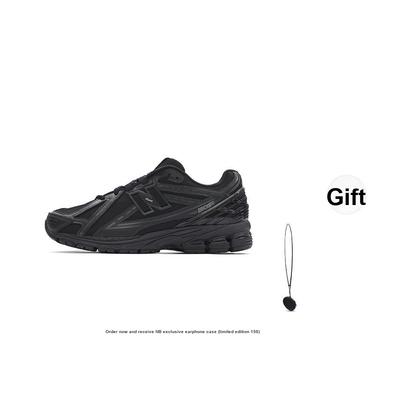 Mens 1906R Black Unisex Sneakers White M1906RBB