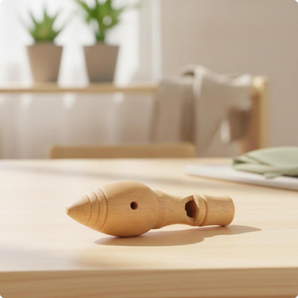 Wooden Bird Whistle Small Sound Opening Bird-Call Oral for General Play