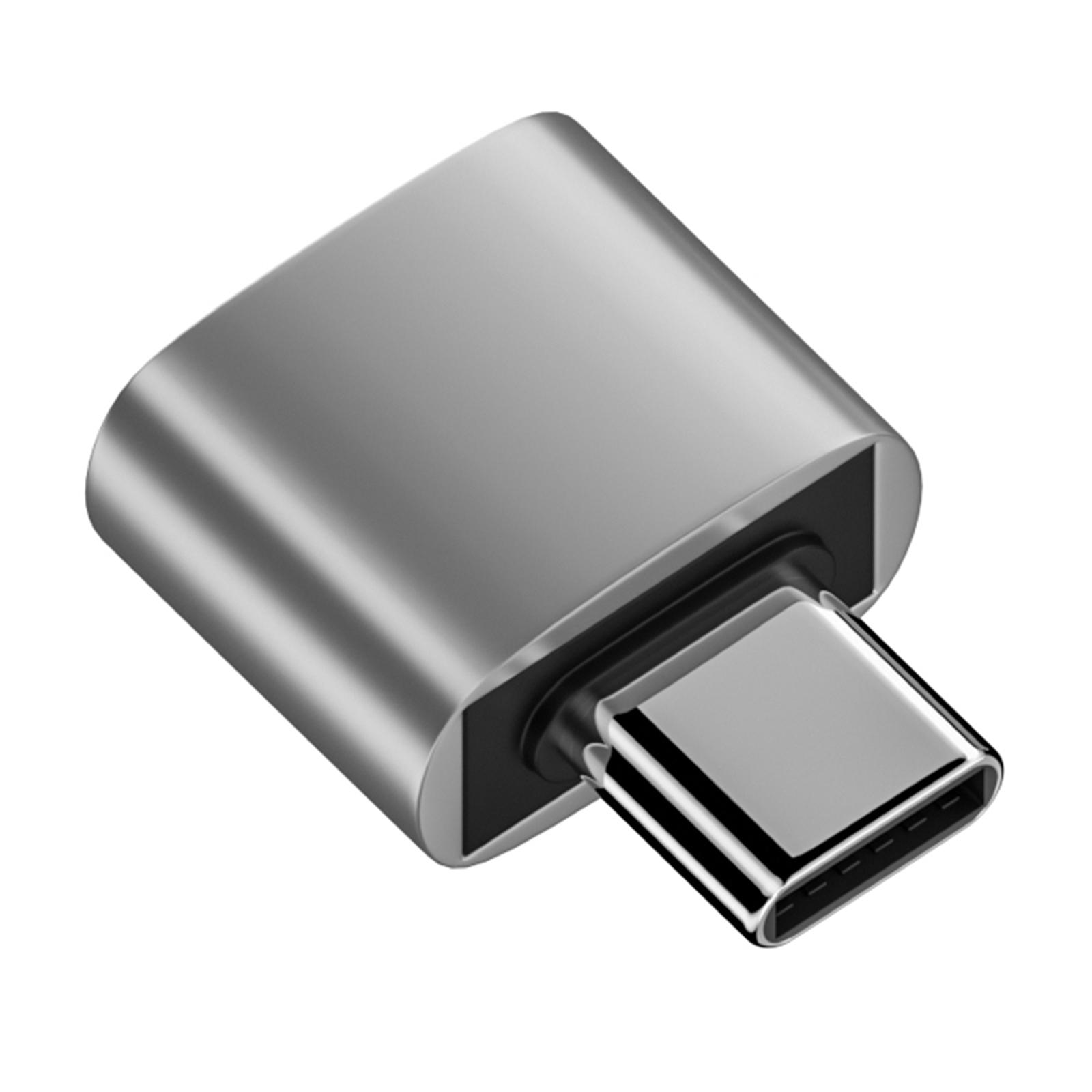 

For MacBook USB-C Male to USB 2.0 Female Adapter 480Mbps Data Transfer Laptop Converter Black