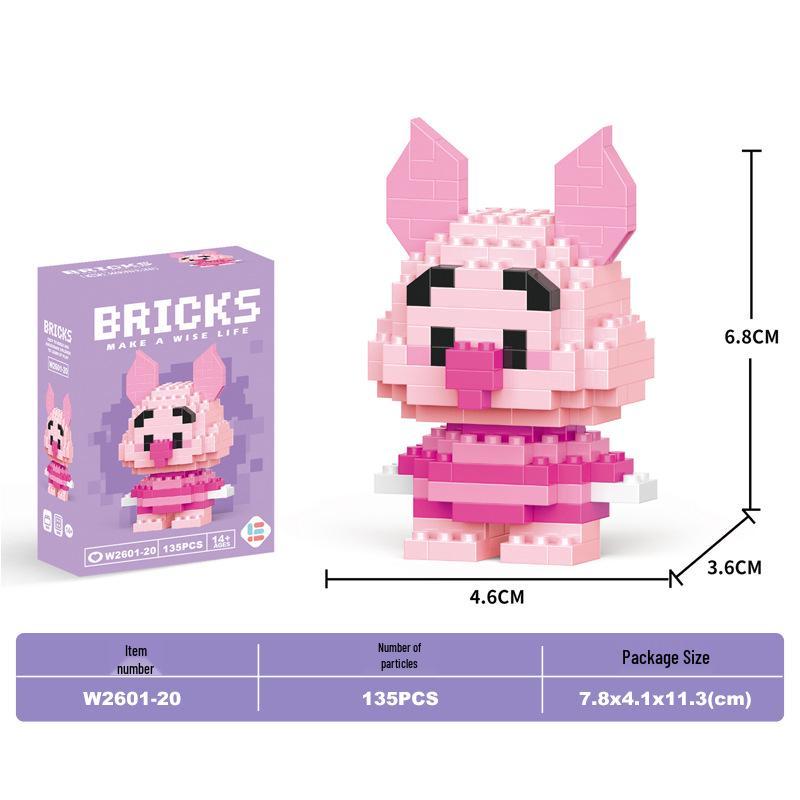 Santa Claus Micro Bricks Educational Toy - Compatible with LEGO, Building Blocks for Kids