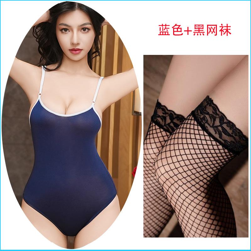 Night concubine sexy underwear onesie swimsuit gymnastics suit tights tease women
