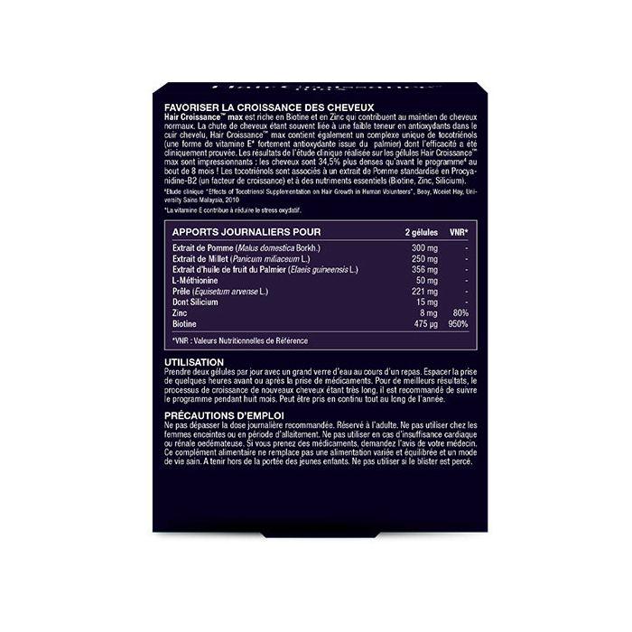 NEW NORDIC Hair Croissance Max 60 Gélules