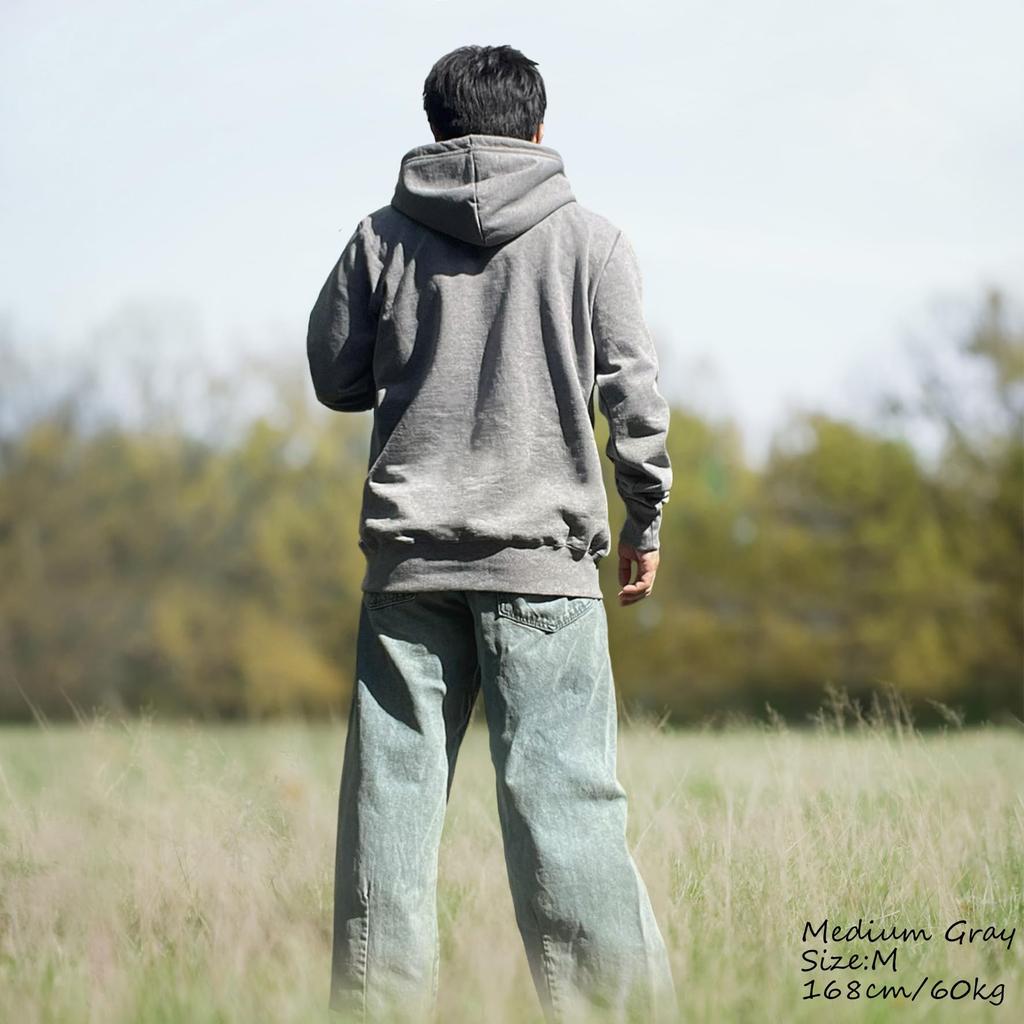 The North Face Heritage Patch Simple Gray with Size XL Men's Hoodie, One-Point Logo, [Used]