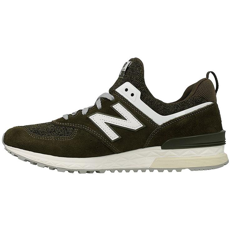 New New Balance 574 Sport Green White MS574BM