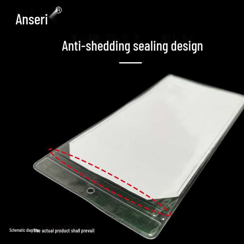 Ansr Transparent Vertical Material Card Holders