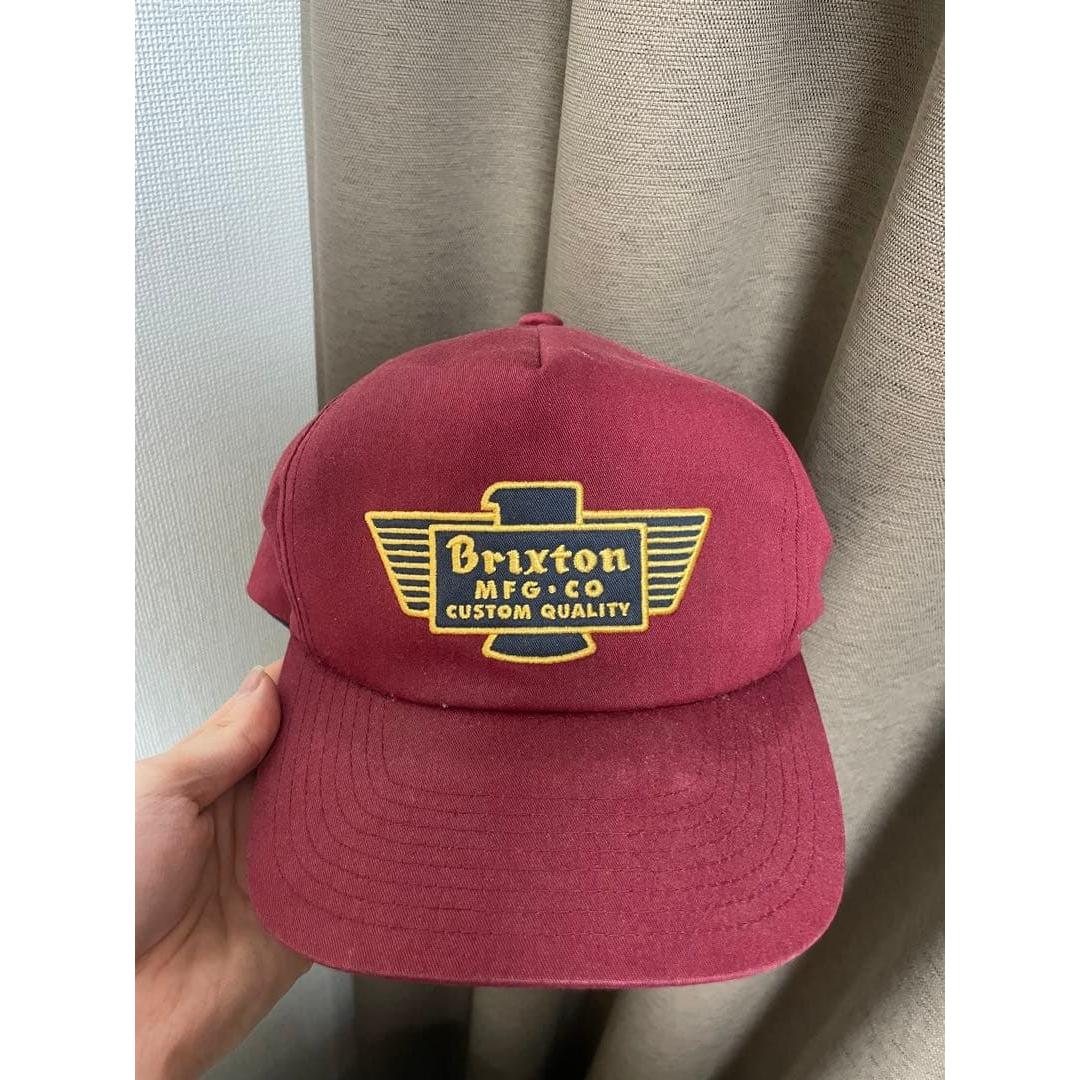 Used Brixton Supply Cap Red Rare