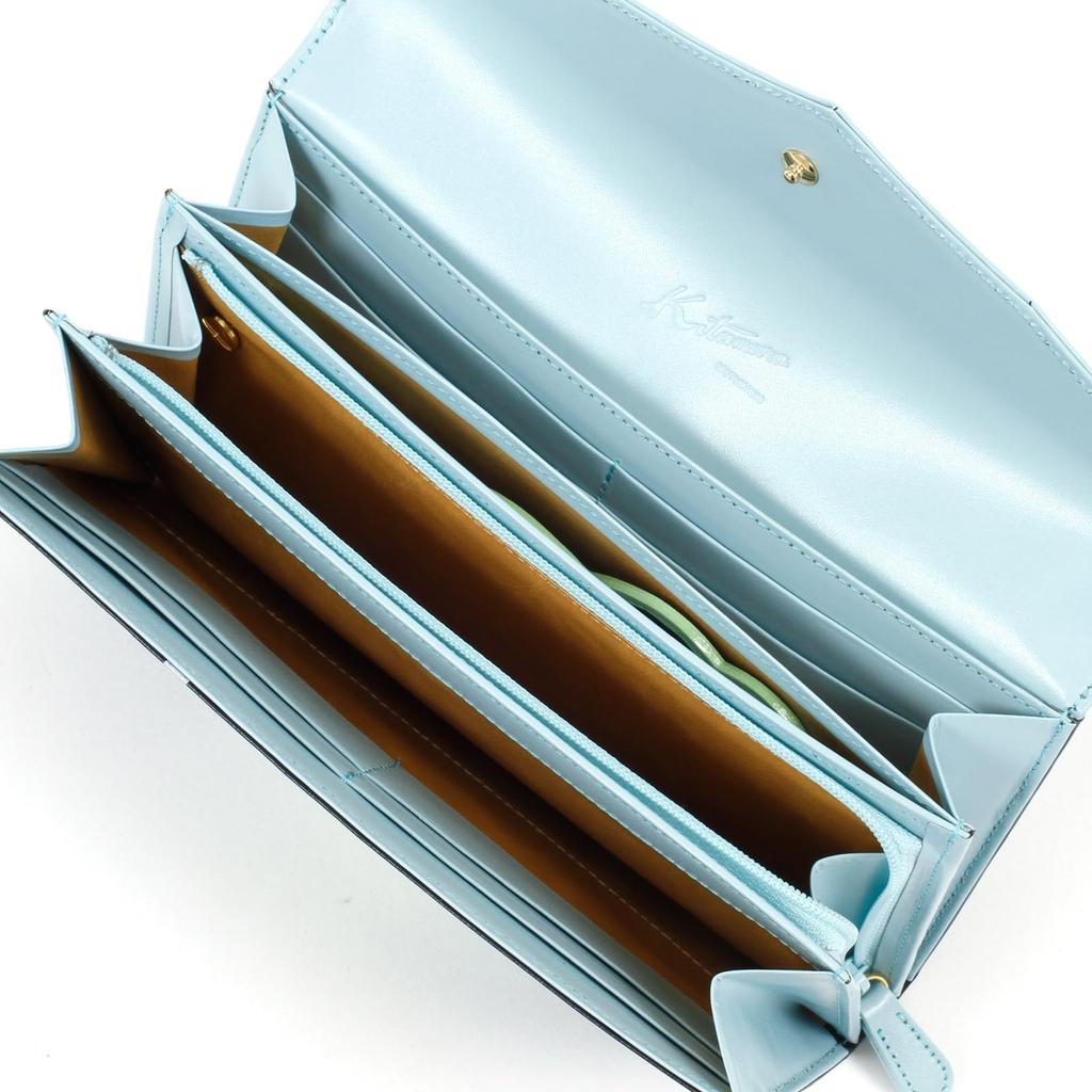 Pickled Frog Long Wallet Shopper PH0800 Dark Blue 10211 [Kitamura] Original Present Blue/Ice [Navy]