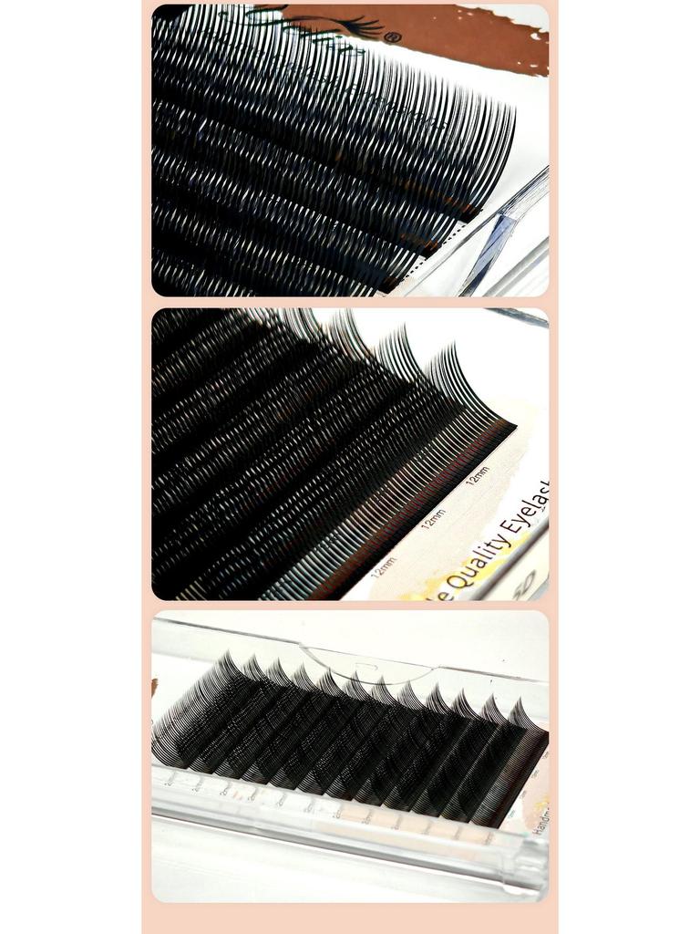 5D Glam Manga Style D-Curl Wimpernverlängerungen - Camellia Fairy Blooming Salon Special