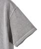 GAKKAI UNIONS Symbol Over-Crop Pigment Embroidered T-Shirt Stone Grey