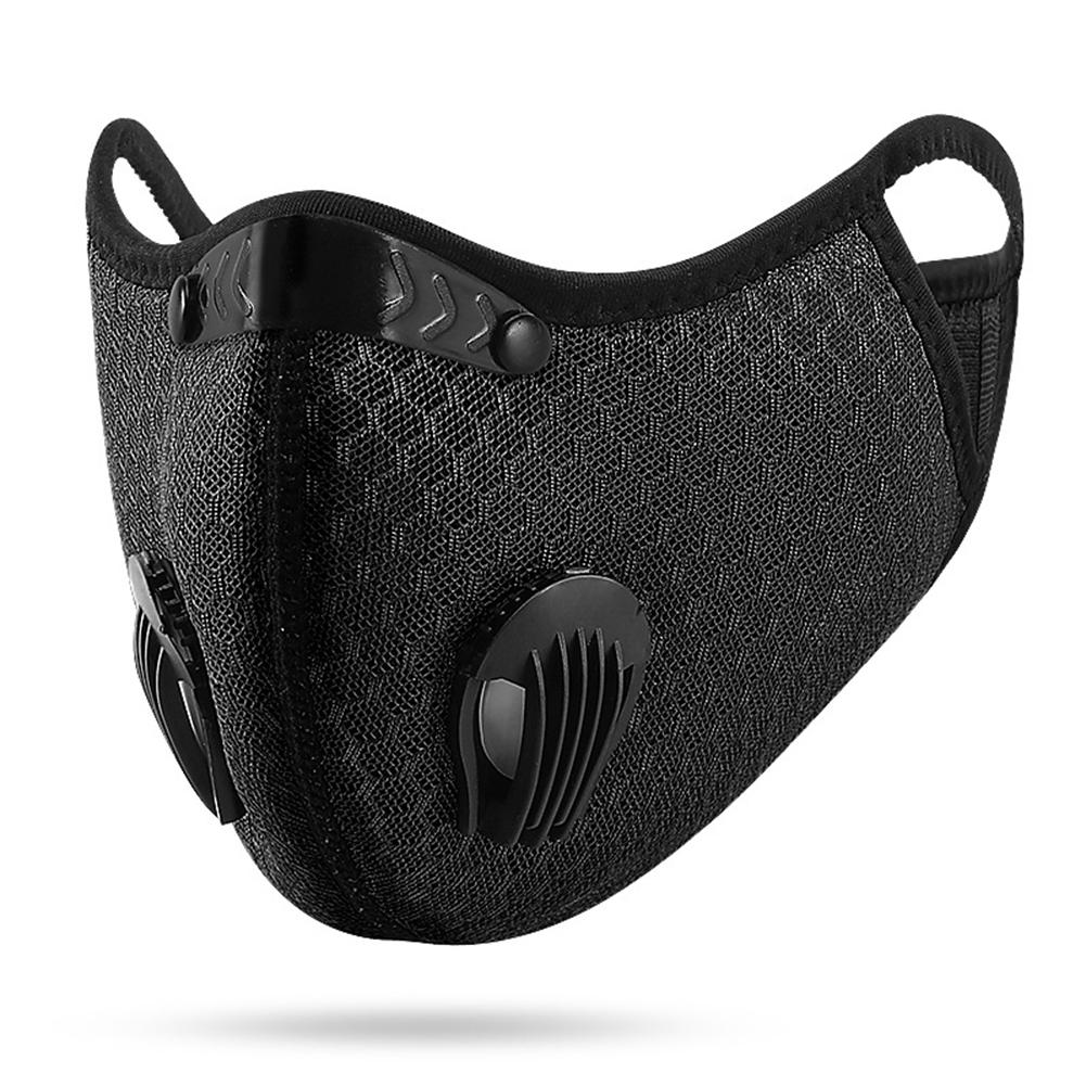 Earhook Cycling Mask Dustproof Adjustable Nose Clip Reusable Mesh Sports Mask