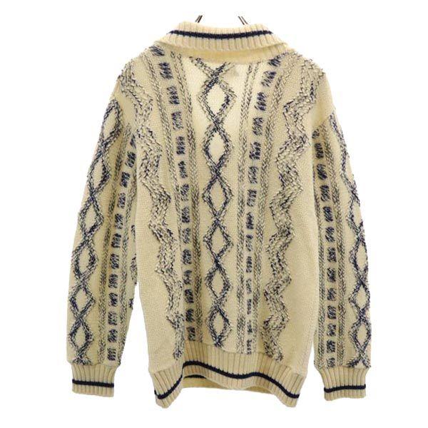 PENDLETON 70s Made In USA Vintage Long Sleeve V Neck Knit Women Used