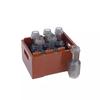 MOC City Scene Building Blocks Food Accessories Vegetable Fruit Shopping Cart Wine Bottle Toy