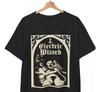 Unisex Shirt Cotton Oversize Large Size Preta Com Arte Do Electric Wizard