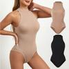 New-style Skin-friendly, Waist-cinching Shapewear: Button-up, Strapless Bodysuit with Tummy-tucking Design