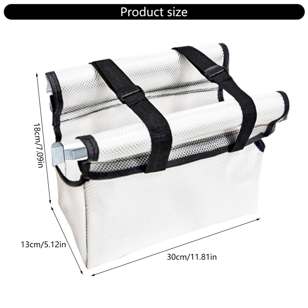 Durability Oxford Fabric Tool Organizers Tool Storage Bag For Collapsible Ladders With Reinforced Buckles and Handle