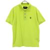 LYLE&SCOTT Short Sleeve Polo Shirt L Yellow-green Fawn Men's Used
